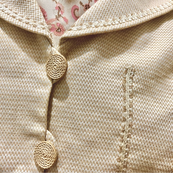 Gloria Gaudette Vintage Crop Blazer - Picture 11 of 12